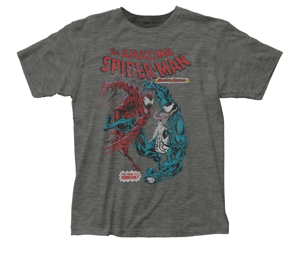 Spider-Man Carnicería Contra Venom Marvel Comics Camiseta Adulto