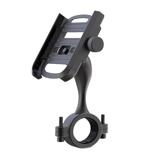 Bike Phone Holder Aluminum Motorcycle Phone Mount with 360-Degree Rotation - Photo 13 sur 16