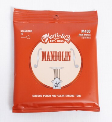 Martin M400 Standard Mandolin Strings (3-Sets)@ LA Guitar Sales