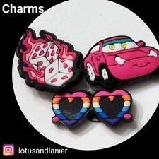 Shoe Charms Disney " Cars"Set of 3