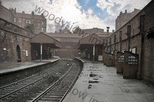 bbc0610 - Bridgeton Cross Railway Station 6 Oct 1961 Glasgow - print 6x4