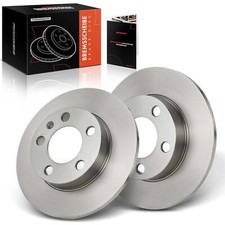 2x Brake Discs Rear 232 MM for Skoda Fabia I II III Octavia I Roomster 5J Scala