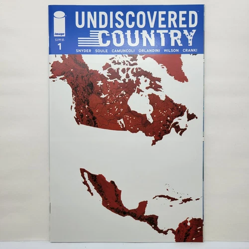 Undiscovered Country #1 Cover A 1st Print Giuseppe Camuncoli Cover