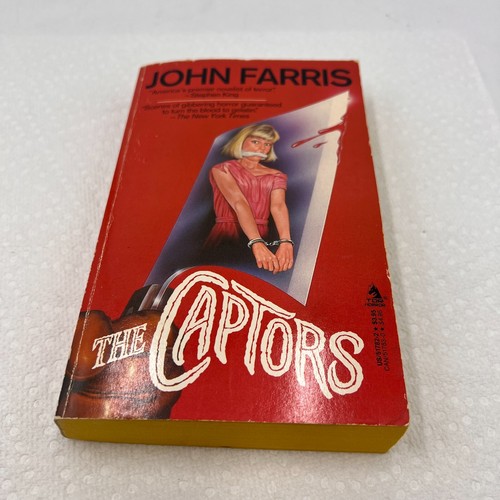 JOHN FARRIS The Captors 1985 Vintage Horror Book Kidnapping Book Abduction VG