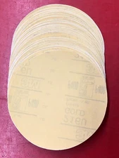 3M 01203 STIKIT GOLD P400 GRIT 6" DIAMETER (53) SANDING A WT. DISCS 216U 1203