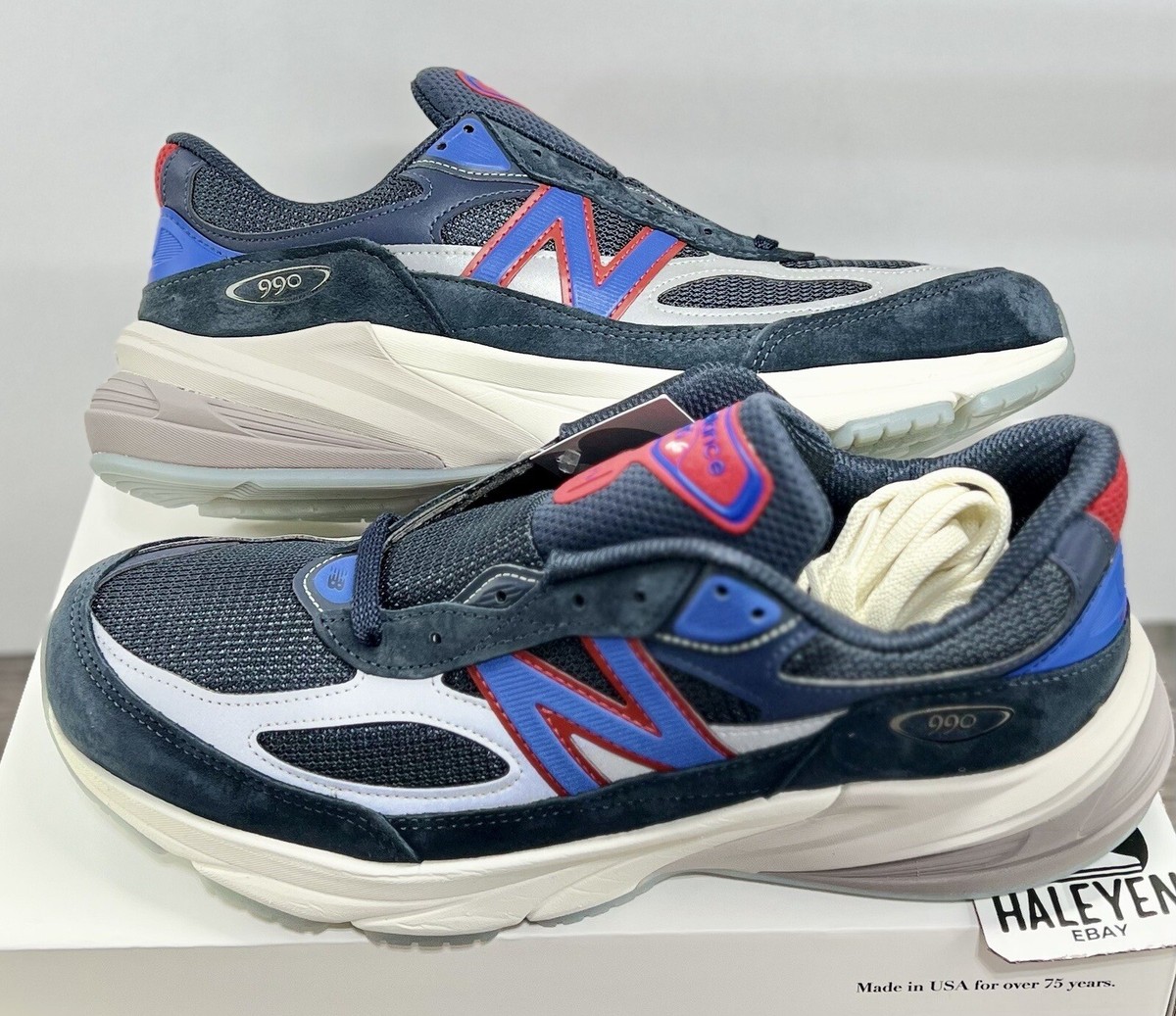 KITH X NEW BALANCE 990V6 MADE IN USA MSG NAVY | MEN'S SIZE KITH X NEW BALANCE 990V6 MADE IN USA MSG NAVY | MEN'S SIZE