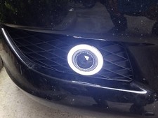 For Mazda 6 2004-2005 Cob Clear Angel Eyes Projector K Fog Lights Lamp Kits Drl