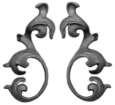 Blatt Zierblatt Zaunelement