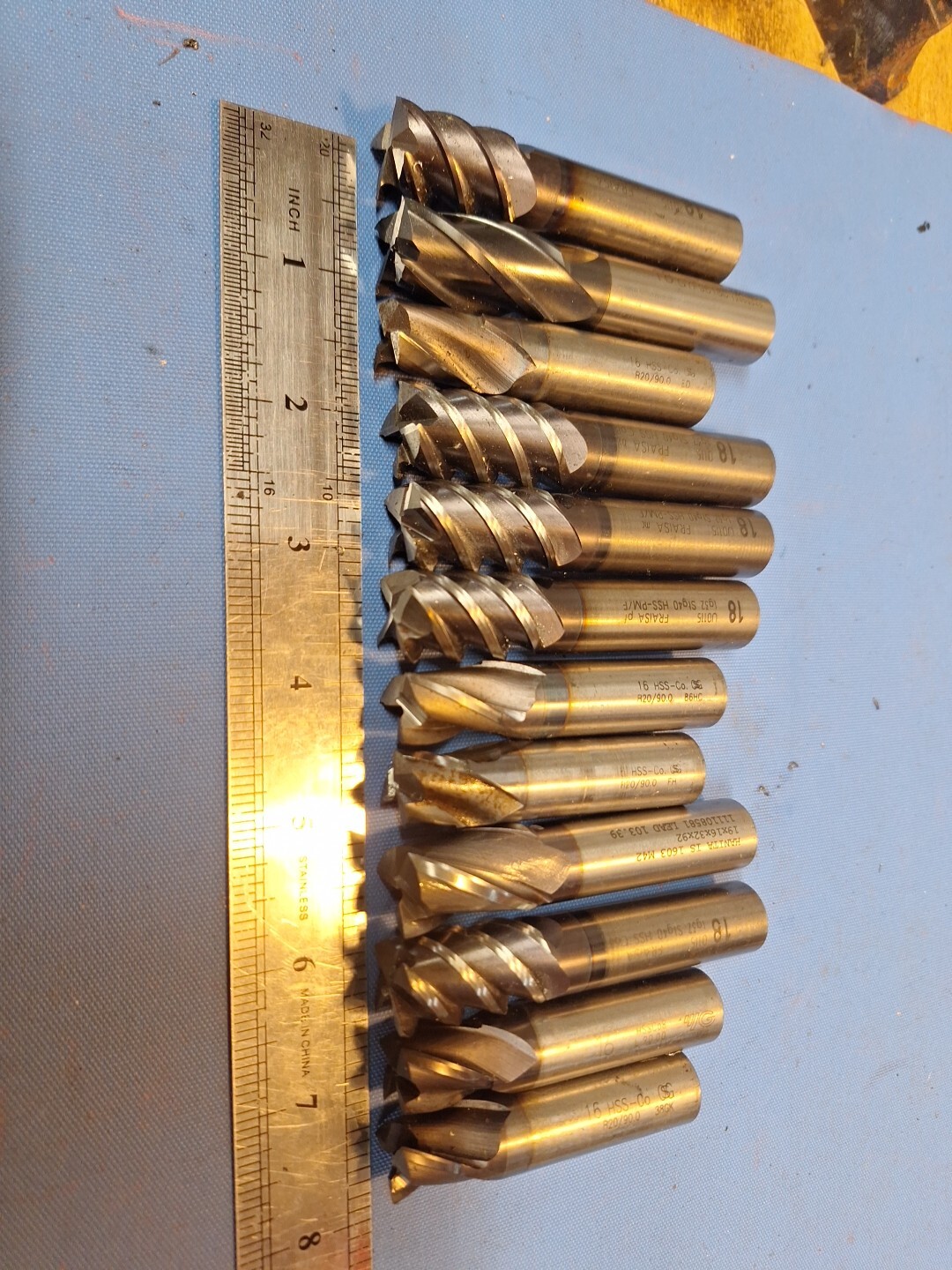 Milling Cutter Job Lot Of 12 eBay