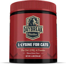 L-Lysine for Cats and Kittens - 900 Mg L Lysine Powder for Cats for Immunity ...