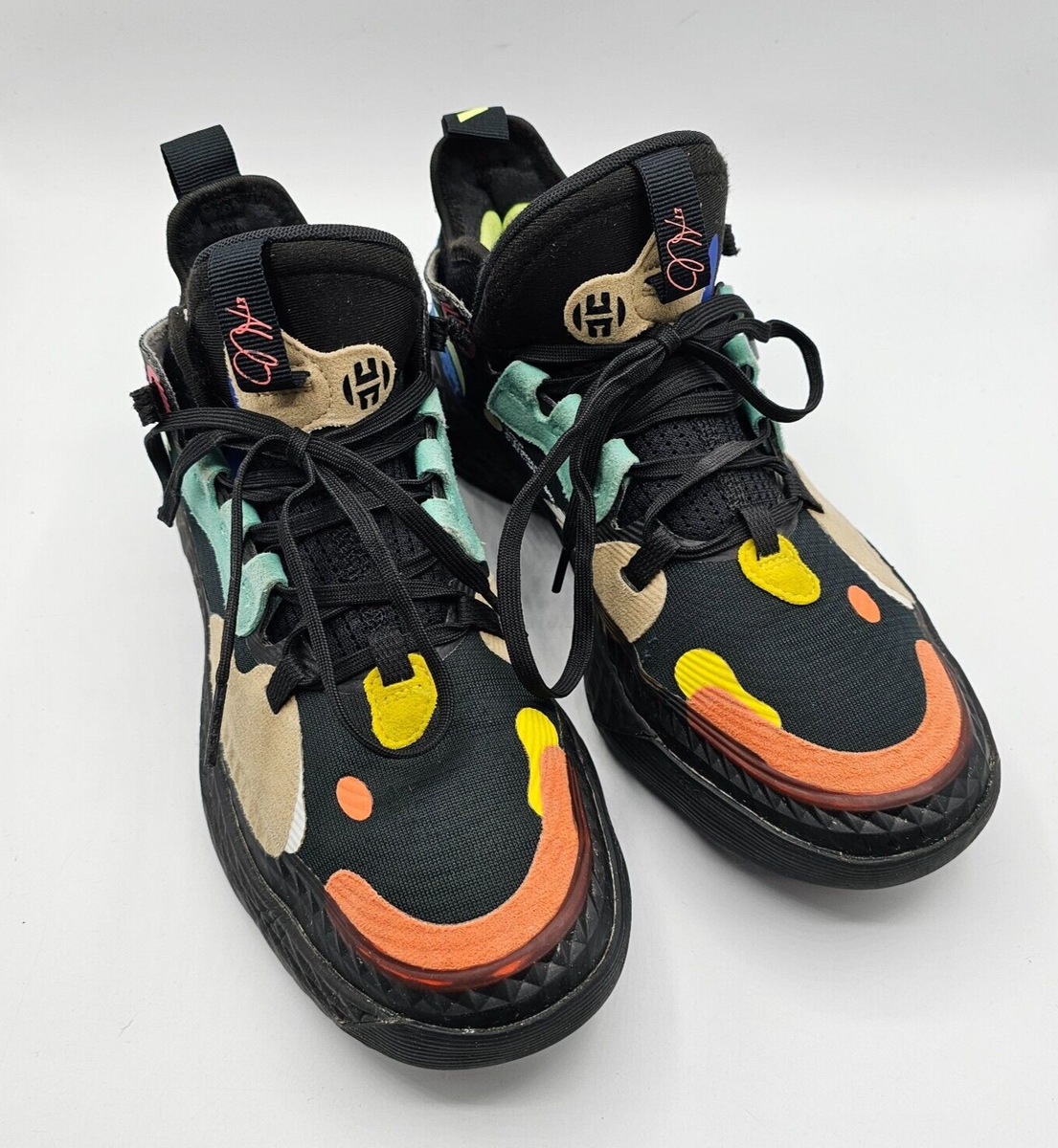 Adidas Sneakers Mens 6 James Harden‎ Vol. 5 Futurenatural Black Multi Basketball adidas Harden Vol. 5 Futurenatural Black for Sale  main image 3