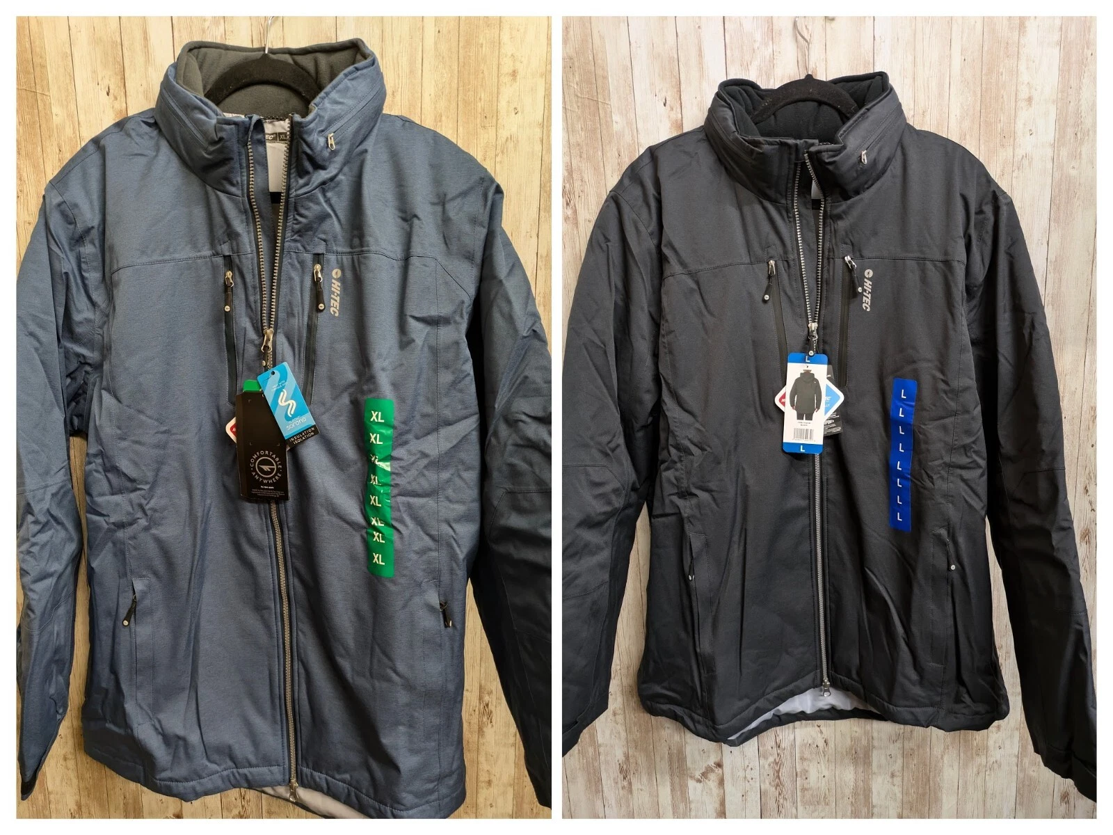 Hi-Tec Mens Burnt Point Waterproof Insulated Jacket Hooded Choose Size/Color
Opens in a new window o