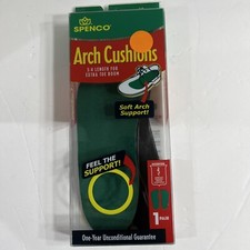 Spenco 3/4 Length Arch Cushion Shoe Insoles Size 2 Women s 7-8 Mens 6-7