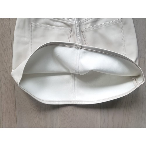 Neu mit Etikett neu MADEWELL Kunstleder-Minirock vegan Größe 25 90 $ - Bild 7 von 10