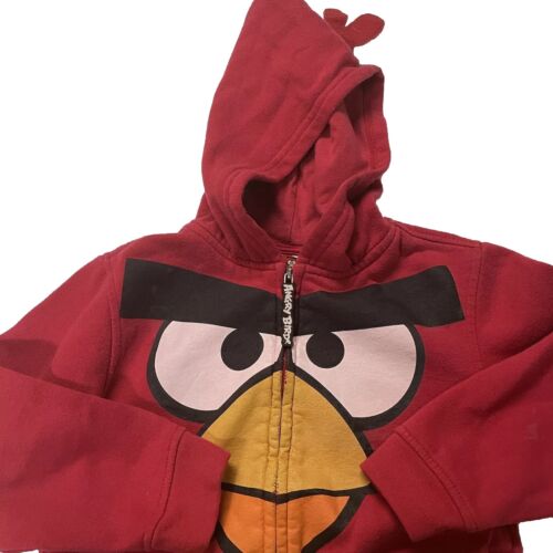 Angry Birds Playground Book & Full Zip Hooded Sweatshirt Size 7 - 第 3/5 張圖片
