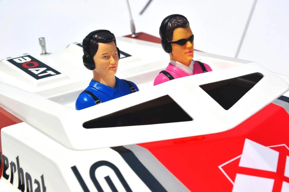 50KM/H 26CC ARTR G26A2 RC Gasoline Red Boat Model W/ Radio Cooling System Servo - Image 4 of 4