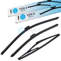 You.S Scheibenwischer SET Vorne + Hinten FüR MERCEDES-BENZ GLK-KLASSE (X204)