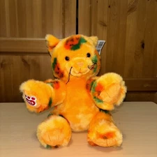 Build A Bear Vault Collection Pumpkin Kitty 2024 Halloween Orange Stuffed NWT