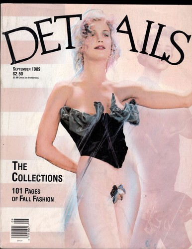 Bill Cunningham MARGIELA Vivienne Westwood VTG Details magazine September 1989