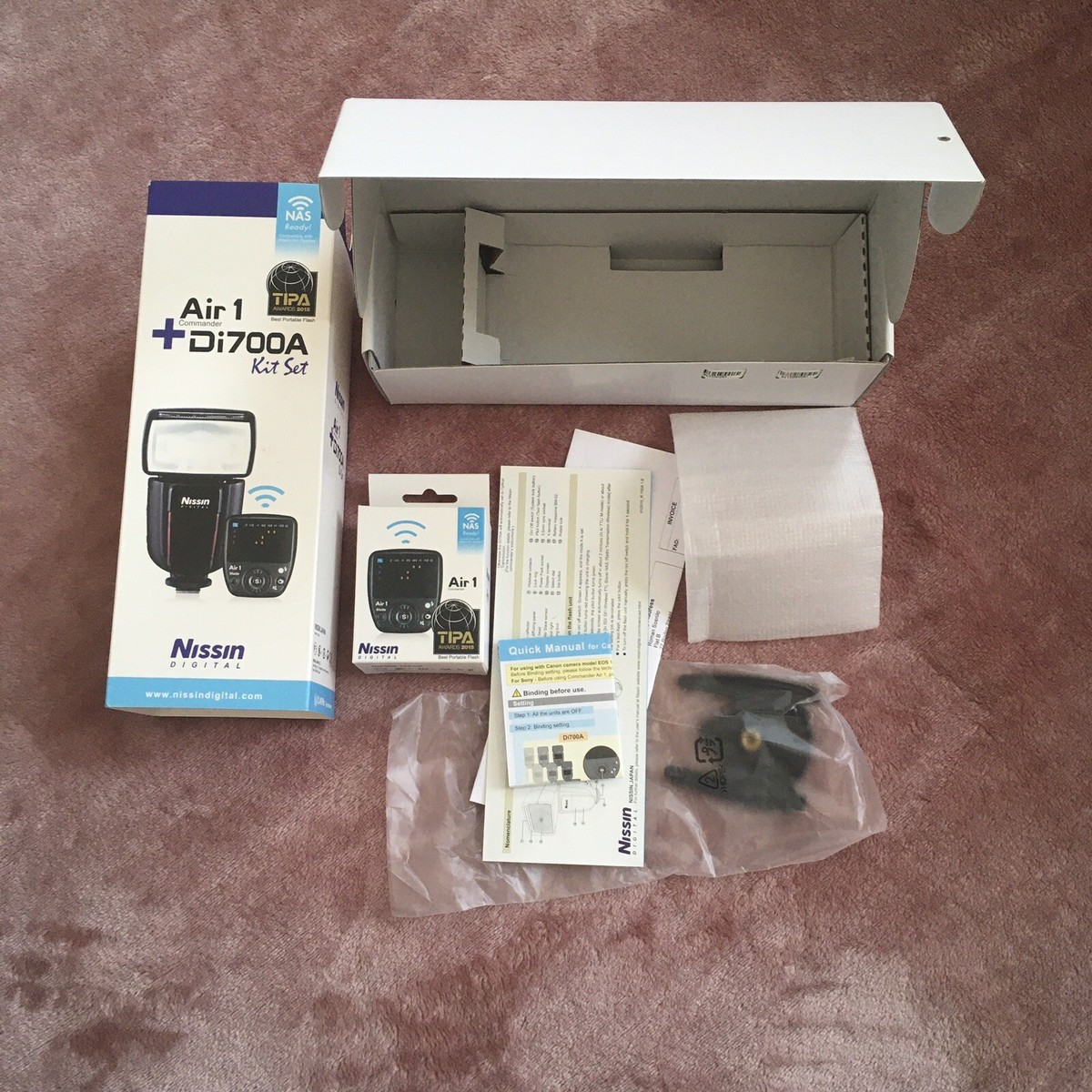 Air1＋Di700A KitSet ＋　Di700A NISSIN Nissin Digital Di700A + Air 1 {BOX ONLY} Flash Kit For Nikon | eBay UK