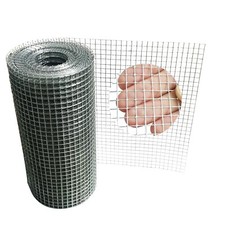 Hardware Cloth 1/4 Inch 8in X 20ft, 23Gauge Galvanized Welded Wire Metal Roll...