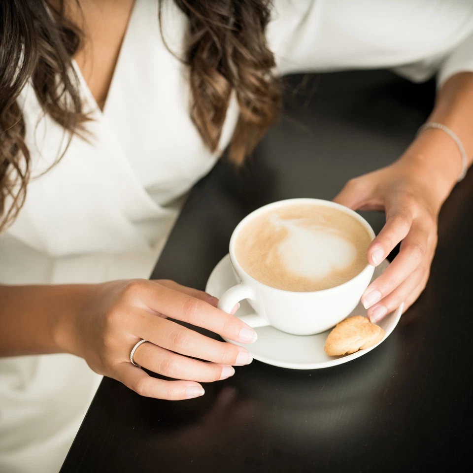 Verlobungsring Silber 925 Solitärring Zirkonia Stein 💎 Damenring Memory Ring - Bild 4 von 4