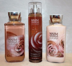 Details About Bath Body Works Warm Vanilla Sugar Body Lotion Shower Gel Fragrance Mist