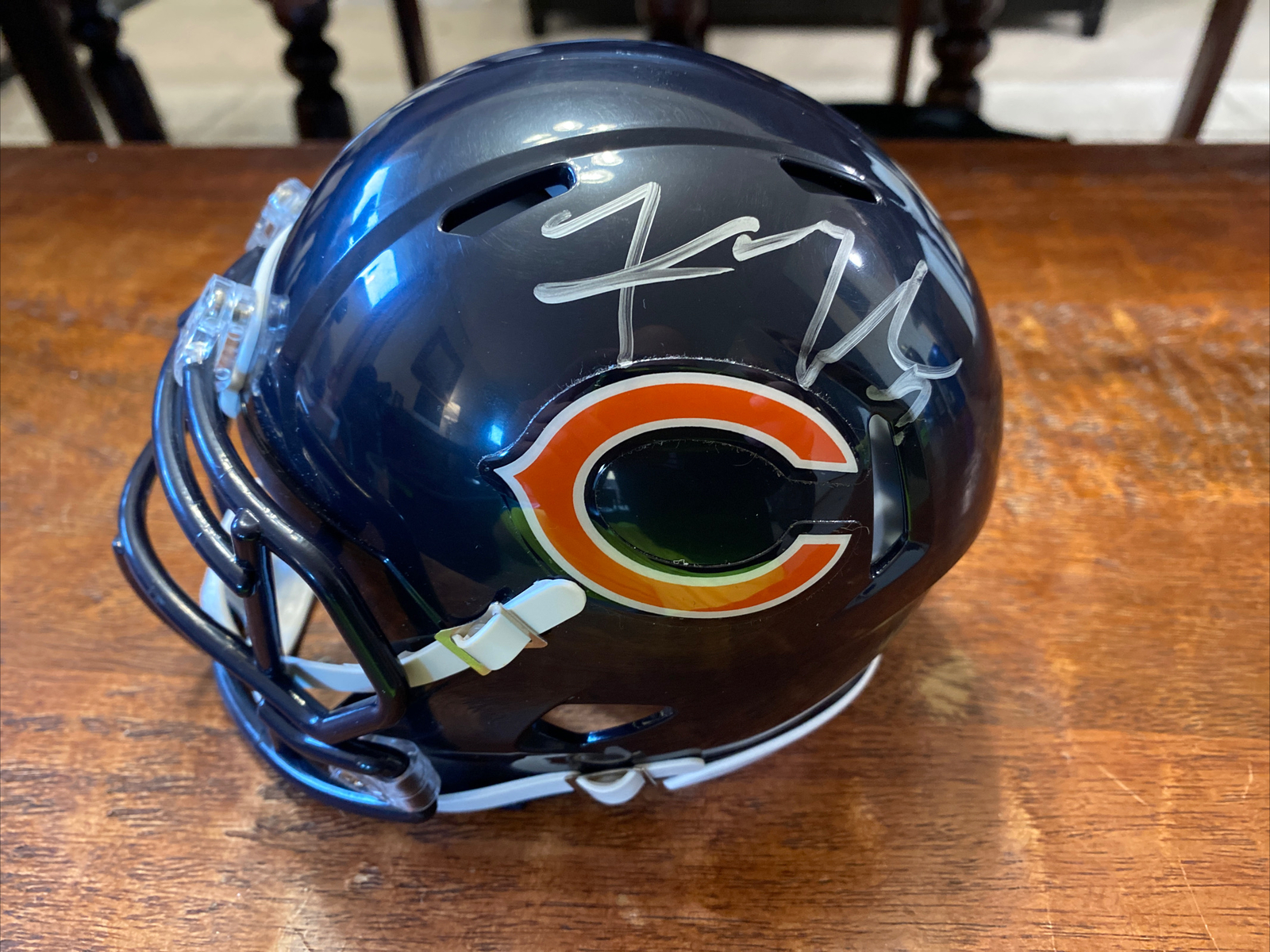 Khalil Mack Autographed Signed Chicago Bears Mini Helmet PSA DNA Coa 