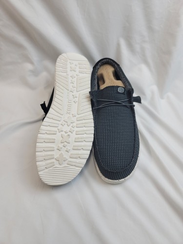 Wally Sport Mesh - Black White Men's Size 12 - Picture 4 of 5