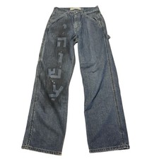 Vintage GAP Carpenter Jeans Mens Light Fade Baggy Skater Made In USA 30x32