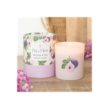 Image of Vanilla & Fig Scented Candle