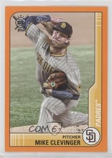2021 Topps Big League Veterans & Rookies Orange Mike Clevinger #156 0y59