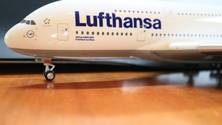 Herpa Wings 1:200 "Lufthansa" Airbus A380 800 Frankfurt a.M. OVP aus Vitrine