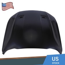 Hood Panel For 2018 2019-23 Ford Mustang Black Factory Style Aluminum FO1230326