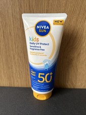 Nivea Sun Kids SPF50 Daily UV Protect Fragrance Free 100ml Sunscreen New