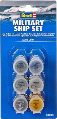 39073 Militärschiff Set für junge Modellbauer - inkl. Farben & Montagedetails
