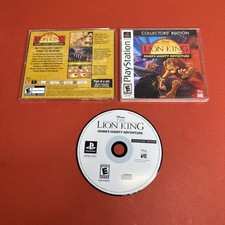 The Lion King Simba's Mighty Adventure Collector’s Ed. PS1 PlayStation 1 Tested