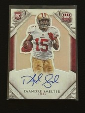 2015 Panini Crown Royale - Rookie Signature DeAndre Smelter #196 /299 (AU, RC)