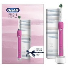 Oral-B Braun Pro 1 680 Rechargeable Pink Electric Toothbrush