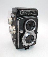  VINTAGE OLYMPUS OLYMPUSFLEX TLR CAMERA IN GREAT WORKING CONDITION-READ