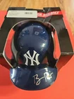 Ben Rice Signed Mini Helmet Rawlings Replica W/display Stand New York Yankees