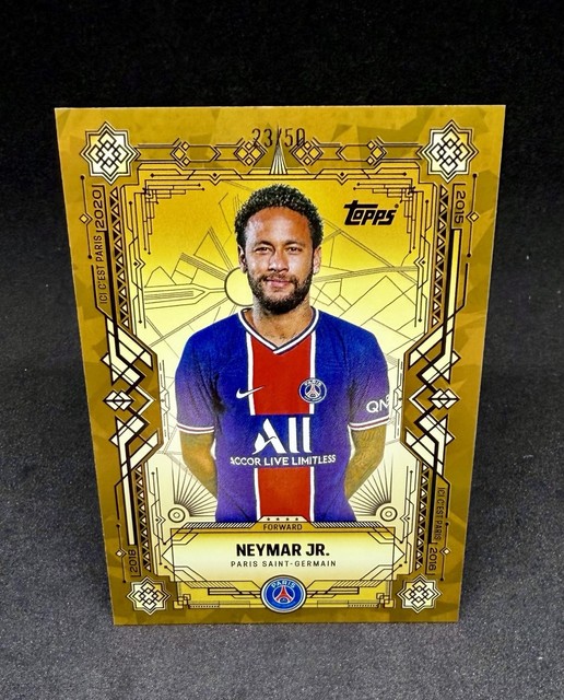 Neymar Jr /50 - Four For Four - Topps Paris Saint-Germain PSG 2025/26 Team Set