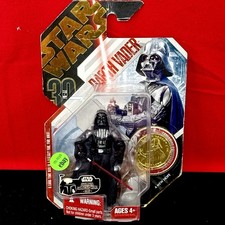 Star Wars 30th Anniversary DARTH VADER  16 Galactic Hunt GOLD Coin 2007 Hasbro