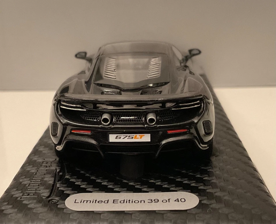 McLaren 675 LT 2015 Limited Edition 39 of 40  1/43 Tecnomodel - Immagine 3 di 4