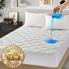 100 Waterproof Mattress Protector Breathable Bamboo Viscose Mattress Cover