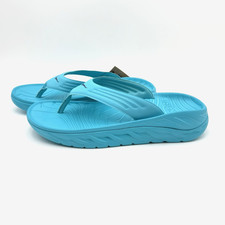 Hoka Ora Recovery Flip Flop Men  s Sandal Scuba Blue / Bellwether Blue FL1122C