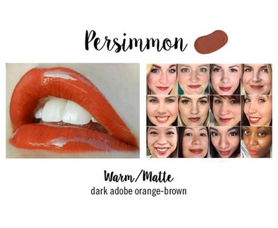  LipSense  Persimmon Long Lasting Liquid Lip Color New & Sealed Authentic