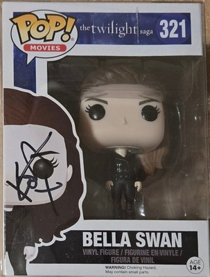 Kristen Stewart signed Funko Pop Bella Swan #321 The Twilight Saga Autographed 