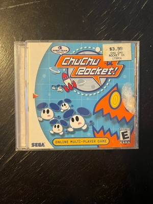 Sega ChuChu Rocket! (2000) Sega Dreamcast NTSC-U/C E Puzzle Online Multiplayer