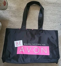 Avon Be Beautiful Successful You Tote Bag ,Handbag  21" x 12 
